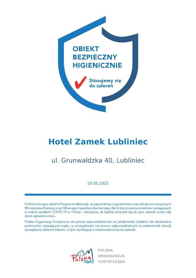 Hotel Zamek Lubliniec Bagian luar foto